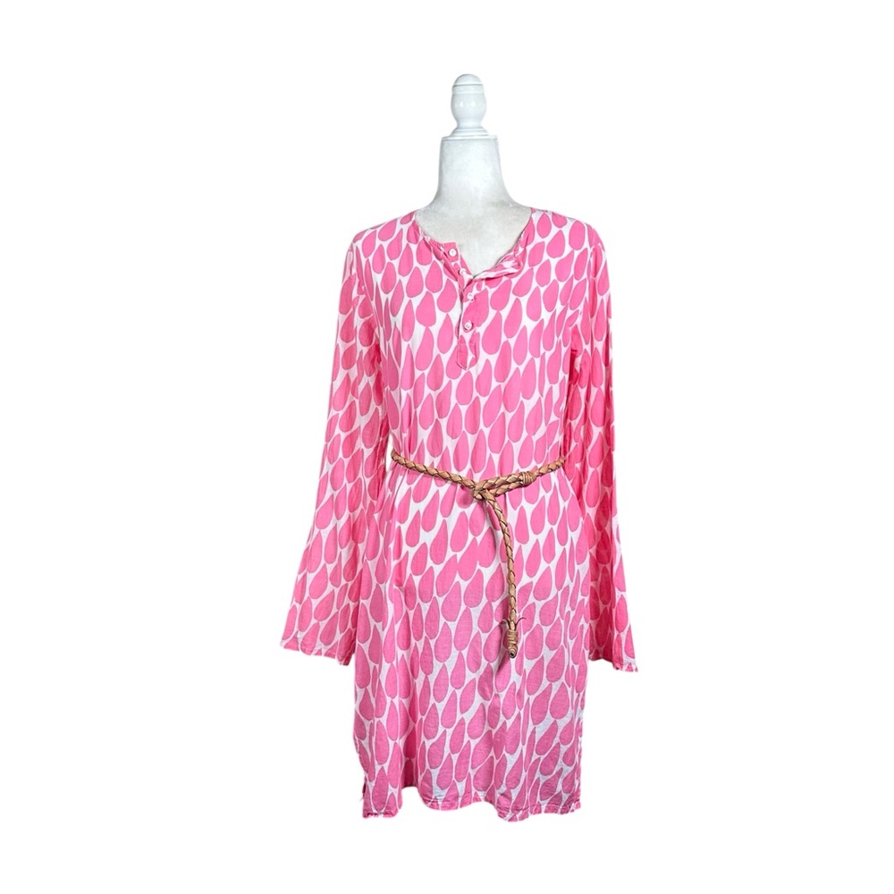 SEE DESIGNS Lightweight Cotton Swim Coverup Tunic Dress